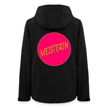 Maître de fin d’études - Veste softshell femme recyclée Stanley/Stella - noir - Dos - AI Model Female 172 light (172cm)