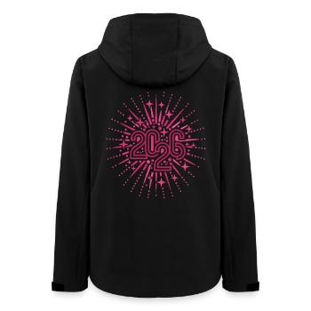 Célébrez le réveillon du Nouvel An 2026 - Veste softshell femme recyclée Stanley/Stella - noir - Dos - AI Model Female 172 light (172cm)