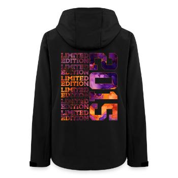 11. GEBURTSTAG LIMITED EDITION 2015 - Frauen Recycelte Softshelljacke von Stanley/Stella - Schwarz - Hinten - AI Model Female 172 light (172cm)