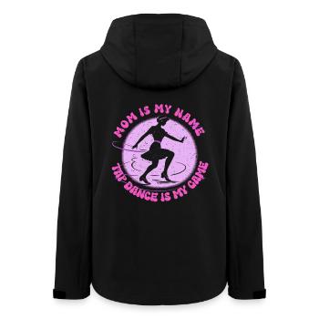 Stepptanz Stepptänzerin Mutter - Frauen Recycelte Softshelljacke von Stanley/Stella - Schwarz - Hinten - AI Model Female 172 light (172cm)