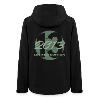 13. Geburtstag 2013 Jungen und Mädchen Geschenk - Frauen Recycelte Softshelljacke von Stanley/Stella - Schwarz - Hinten - AI Model Female 172 light (172cm)