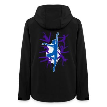 Gymnastics Gymnastics Acrobatics Artistic Gymnastics - Women’s Recycled Softshell Jacket by Stanley/Stella - black - Back - AI Model Female 172 light (172cm)