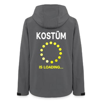 Fasnet Fasching Karneval Kostüm is Loading - Frauen Recycelte Softshelljacke von Stanley/Stella - Anthrazit - Hinten - AI Model Female 172 light (172cm)