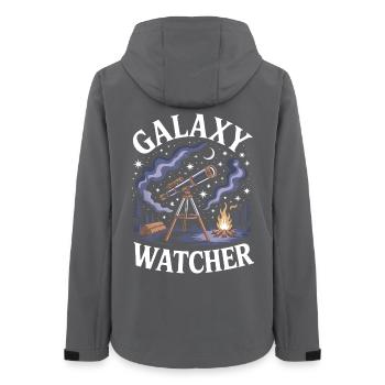 Observateur de la Galaxie - Veste softshell femme recyclée Stanley/Stella - charbon - Dos - AI Model Female 172 light (172cm)