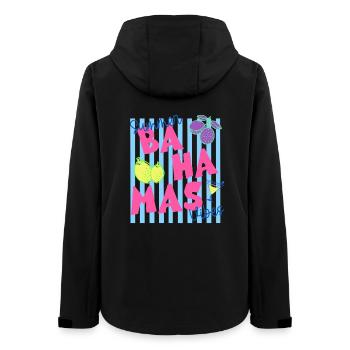 Summer Bahamas Vibes Tropical Tee - Veste softshell femme recyclée Stanley/Stella - noir - Dos - AI Model Female 172 light (172cm)