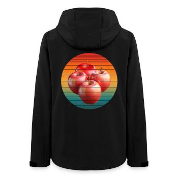 Fruit de la pomme - Veste softshell femme recyclée Stanley/Stella - noir - Dos - AI Model Female 172 light (172cm)