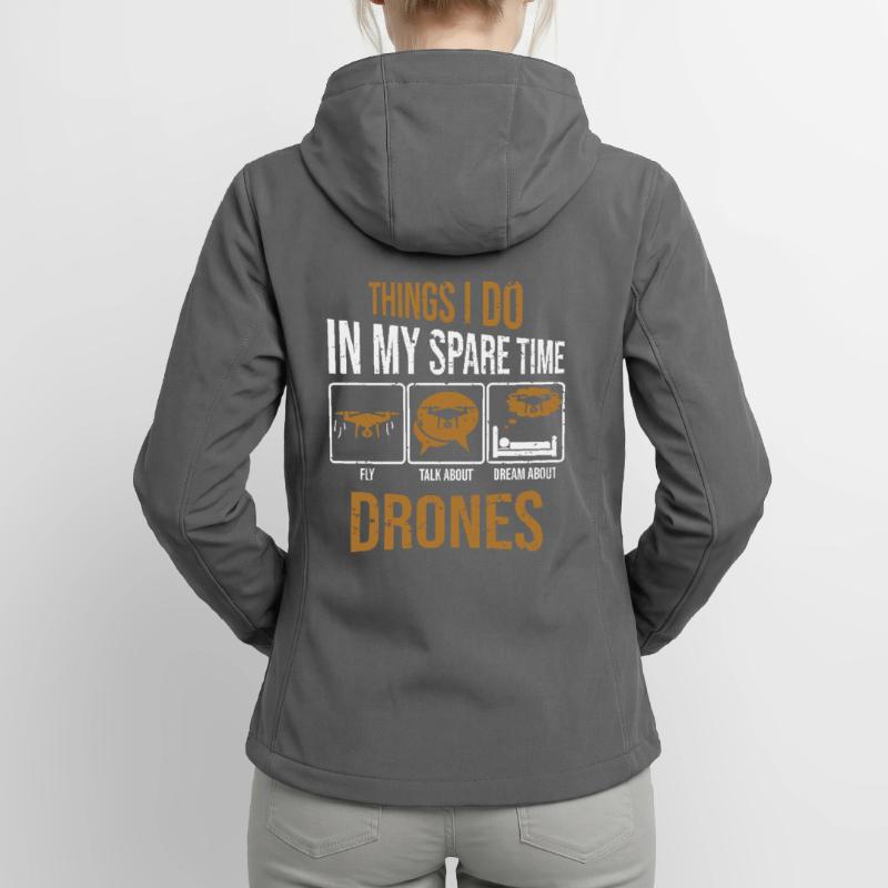 Courses de drones : choses que je fais avec ma machine de course de course Veste softshell femme recyclée Stanley/Stella