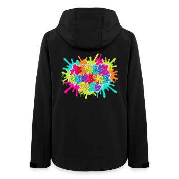 Primary school graduation 2026 - Women’s Recycled Softshell Jacket by Stanley/Stella - black - Back - AI Model Female 172 light (172cm)
