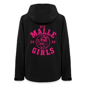 Malle 2026 The Malle Girls on Tour 2026 - Women’s Recycled Softshell Jacket by Stanley/Stella - black - Back - AI Model Female 172 light (172cm)