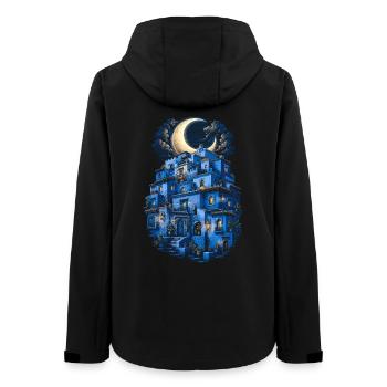 Marokkaner Marokko Marokkanisch Marokkanerin - Frauen Recycelte Softshelljacke von Stanley/Stella - Schwarz - Hinten - AI Model Female 172 light (172cm)