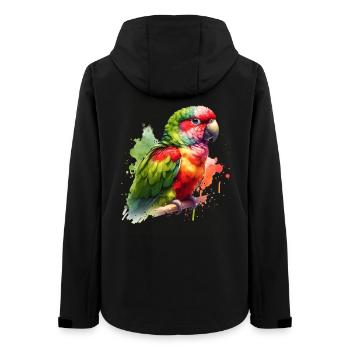 Don de la perruche Alexandra - Veste softshell femme recyclée Stanley/Stella - noir - Dos - AI Model Female 172 light (172cm)