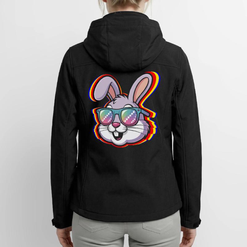 Happy Easter Sweet Easter Bunny Egg Hunt Easter Eggs Women’s Recycled Softshell Jacket by Stanley/Stella