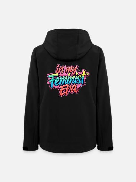 In my Feminist Era - Frauen Recycelte Softshelljacke von Stanley/Stella - Schwarz