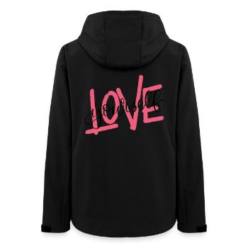 Aime toi toi-même - Veste softshell femme recyclée Stanley/Stella - noir - Dos - AI Model Female 172 light (172cm)