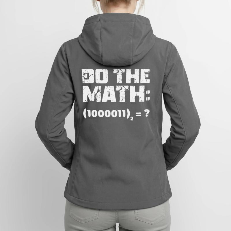 Do The Math Binary System Women’s Recycled Softshell Jacket by Stanley/Stella