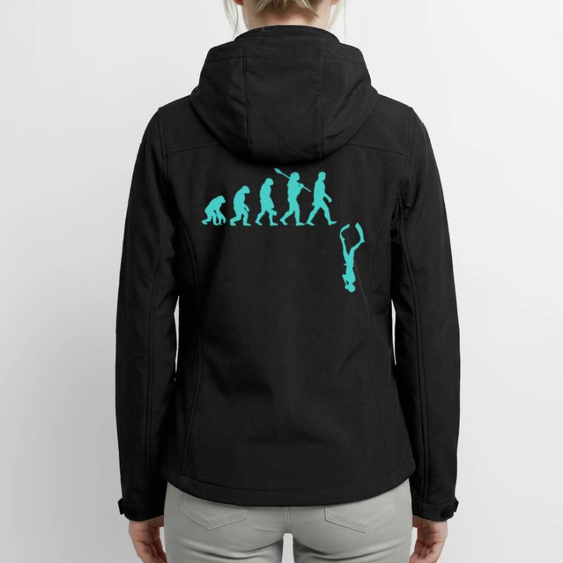 Évolution de l’apnée Veste softshell femme recyclée Stanley/Stella
