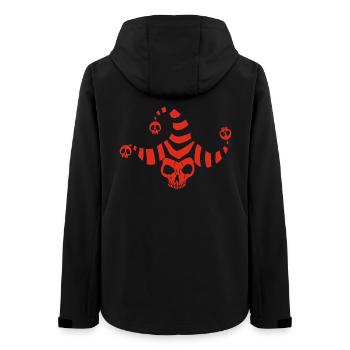 Red Goblin Skull - Women’s Recycled Softshell Jacket by Stanley/Stella - black - Back - AI Model Female 172 light (172cm)