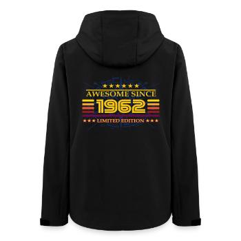 Awesome since 1962 Limited Edition - Frauen Recycelte Softshelljacke von Stanley/Stella - Schwarz - Hinten - AI Model Female 172 light (172cm)