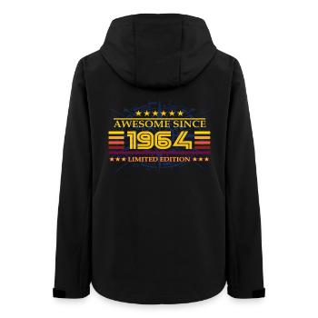 Awesome since 1964 Limited Edition - Frauen Recycelte Softshelljacke von Stanley/Stella - Schwarz - Hinten - AI Model Female 172 light (172cm)
