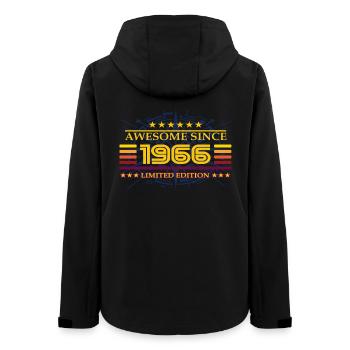 Awesome since 1966 Limited Edition - Frauen Recycelte Softshelljacke von Stanley/Stella - Schwarz - Hinten - AI Model Female 172 light (172cm)