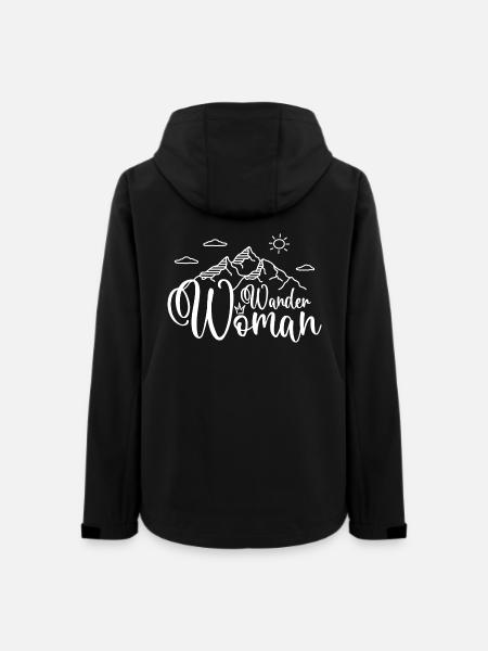 Wander Woman Wanderwoman - Frauen Recycelte Softshelljacke von Stanley/Stella - Schwarz
