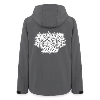 Elementary School Graduation 2026 Graffiti - Women’s Recycled Softshell Jacket by Stanley/Stella - anthracite - Back - AI Model Female 172 light (172cm)