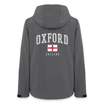 Oxford England - Frauen Recycelte Softshelljacke von Stanley/Stella - Anthrazit - Hinten - AI Model Female 172 light (172cm)