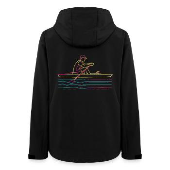 Aviron Steamwave - Veste softshell femme recyclée Stanley/Stella - noir - Dos - AI Model Female 172 light (172cm)