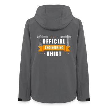 Official Engineer Shirt - Women’s Recycled Softshell Jacket by Stanley/Stella - anthracite - Back - AI Model Female 172 light (172cm)