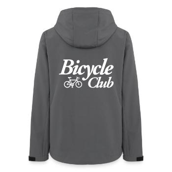 Club de vélo - Veste softshell femme recyclée Stanley/Stella - charbon - Dos - AI Model Female 172 light (172cm)