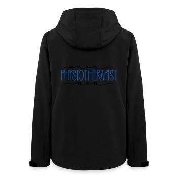 Physiotherapist stolze Mama süßes Geschenk - Frauen Recycelte Softshelljacke von Stanley/Stella - Schwarz - Hinten - AI Model Female 172 light (172cm)