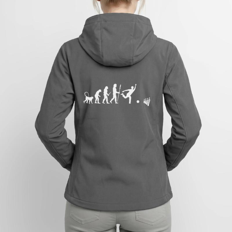 Évolution du bowling Veste softshell femme recyclée Stanley/Stella