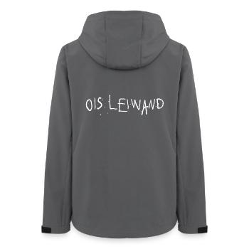 ois leiwand wien dialekt wienerisch - Frauen Recycelte Softshelljacke von Stanley/Stella - Anthrazit - Hinten - AI Model Female 172 light (172cm)