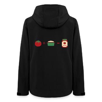 Ketchup - Veste softshell femme recyclée Stanley/Stella - noir - Dos - AI Model Female 172 light (172cm)