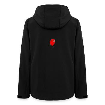 balloon baloon - Women’s Recycled Softshell Jacket by Stanley/Stella - black - Back - AI Model Female 172 light (172cm)