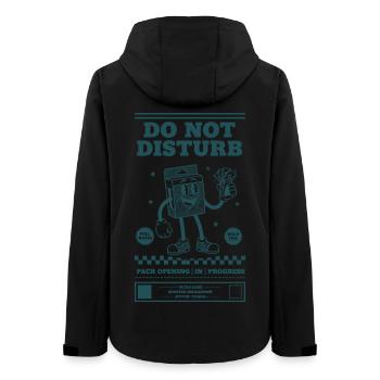 Ne pas interrompre l’ouverture de paquets en cours de trading - Veste softshell femme recyclée Stanley/Stella - noir - Dos - AI Model Female 172 light (172cm)