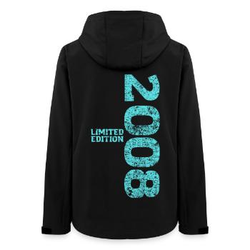 Édition limitée cadeau pour le 18e anniversaire 2008 - Veste softshell femme recyclée Stanley/Stella - noir - Dos - AI Model Female 172 light (172cm)