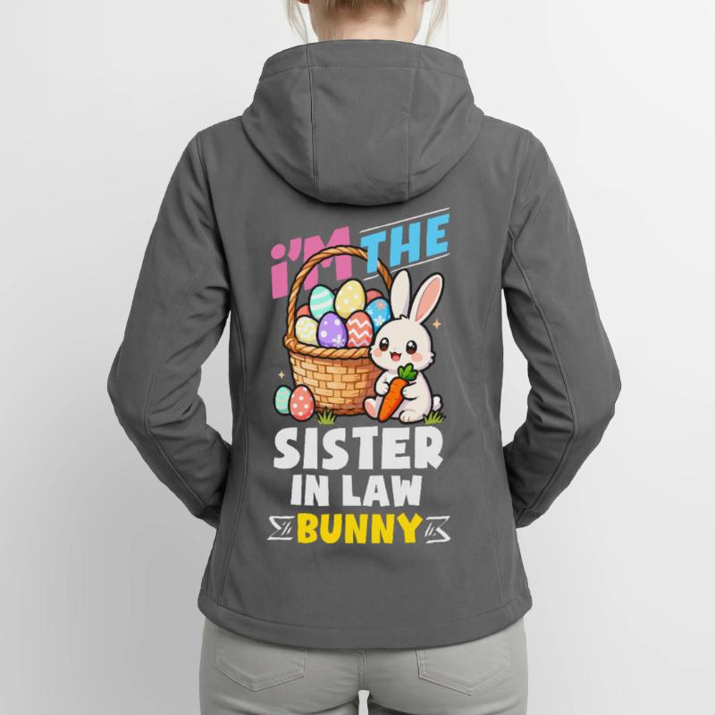 Happy Easter Sweet Easter Bunny Egg Hunt Easter Eggs Women’s Recycled Softshell Jacket by Stanley/Stella