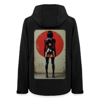 Tokyo Rope Träume T-Shirt - Frauen Recycelte Softshelljacke von Stanley/Stella - Schwarz - Hinten - AI Model Female 172 light (172cm)