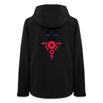 viking - Veste softshell femme recyclée Stanley/Stella - noir - Dos - AI Model Female 172 light (172cm)