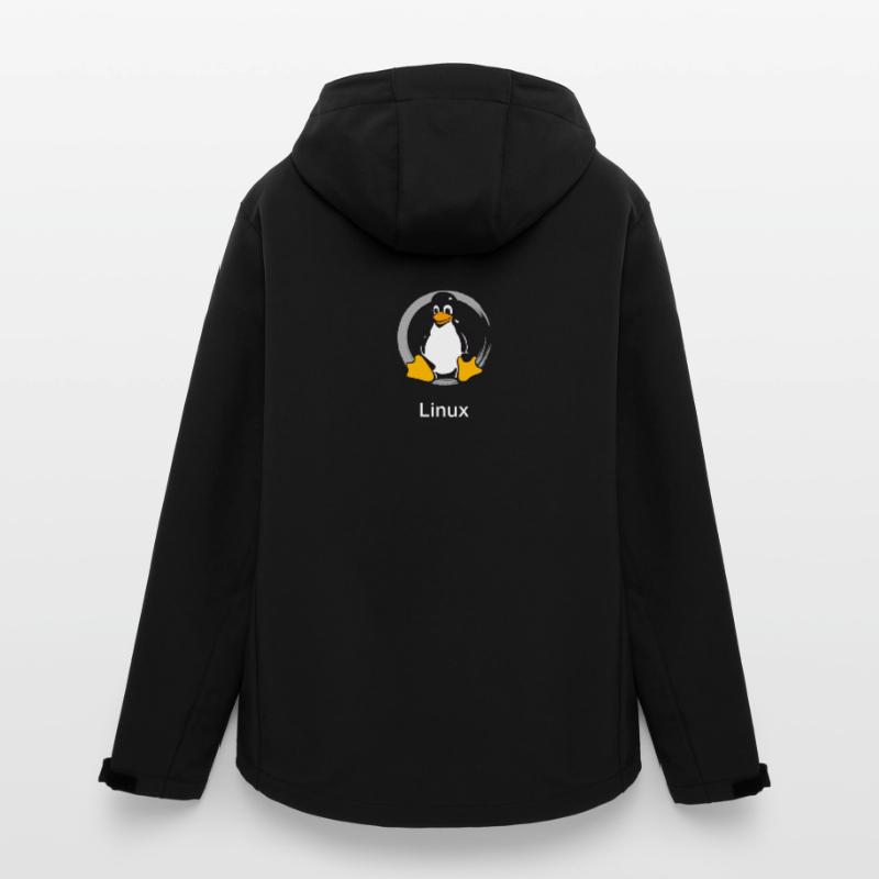 Pc computer Penguin nerd geek Programmer Admin Women’s Recycled Softshell Jacket by Stanley/Stella