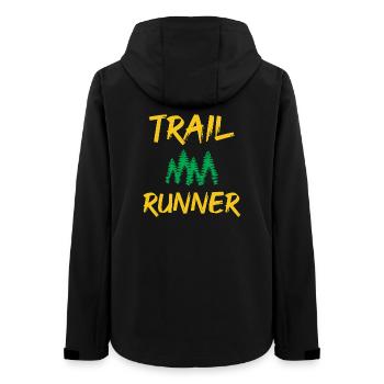 Trail Runner - Veste softshell femme recyclée Stanley/Stella - noir - Dos - AI Model Female 172 light (172cm)