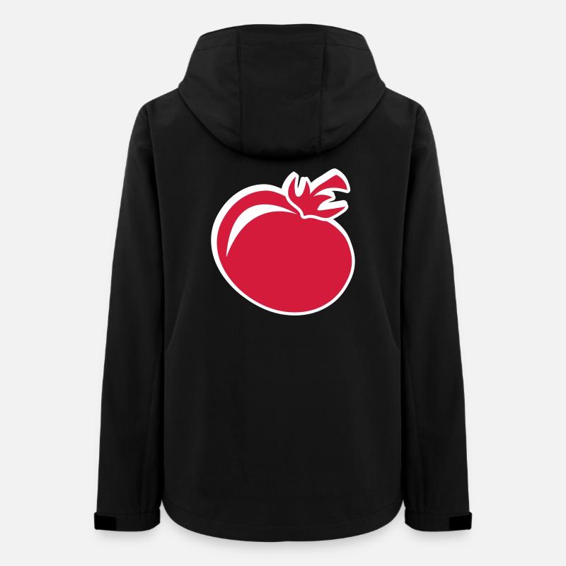 Rote Tomate - Frauen Recycelte Softshelljacke von Stanley/Stella - Schwarz