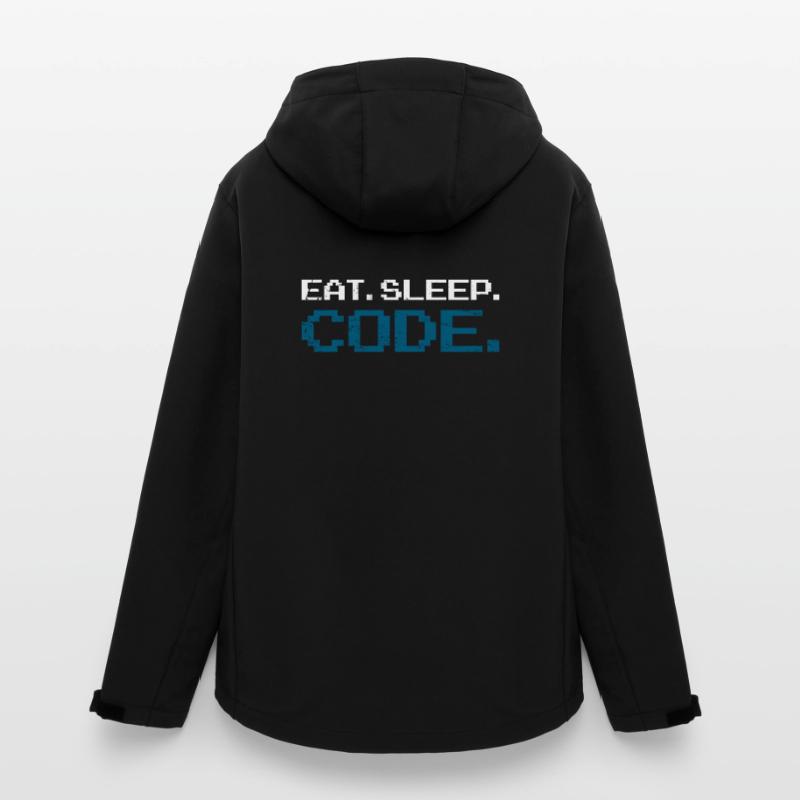 Programmieren Coden Informatik Frauen Recycelte Softshelljacke von Stanley/Stella