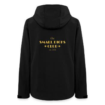 Petit cadeau de fête de pénis année 2021 du club de petites bites - Veste softshell femme recyclée Stanley/Stella - noir - Dos - AI Model Female 172 light (172cm)