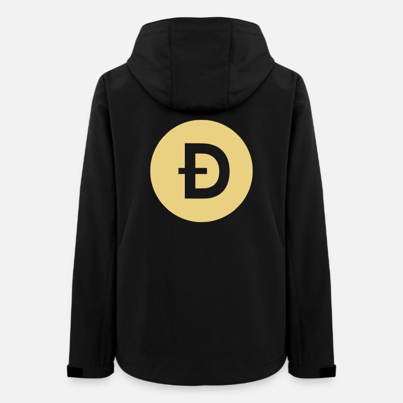 DOGE logo - Women’s Recycled Softshell Jacket by Stanley/Stella - black