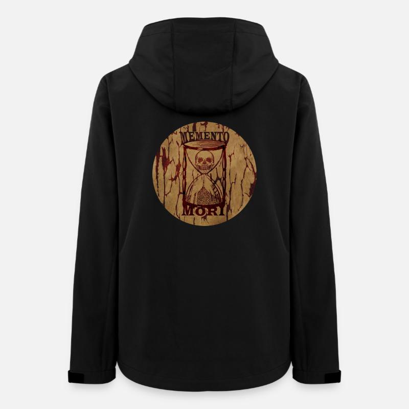 Memento Mori - Women’s Recycled Softshell Jacket by Stanley/Stella - black