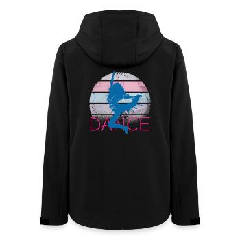 Tanz 2021 - Frauen Recycelte Softshelljacke von Stanley/Stella - Schwarz - Hinten - AI Model Female 172 light (172cm)