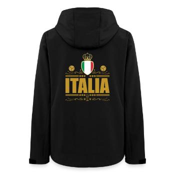 VIGNETTE D’OR ITALIA CALCIO - Veste softshell femme recyclée Stanley/Stella - noir - Dos - AI Model Female 172 light (172cm)