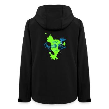Mayotte - Veste softshell femme recyclée Stanley/Stella - noir - Dos - AI Model Female 172 light (172cm)